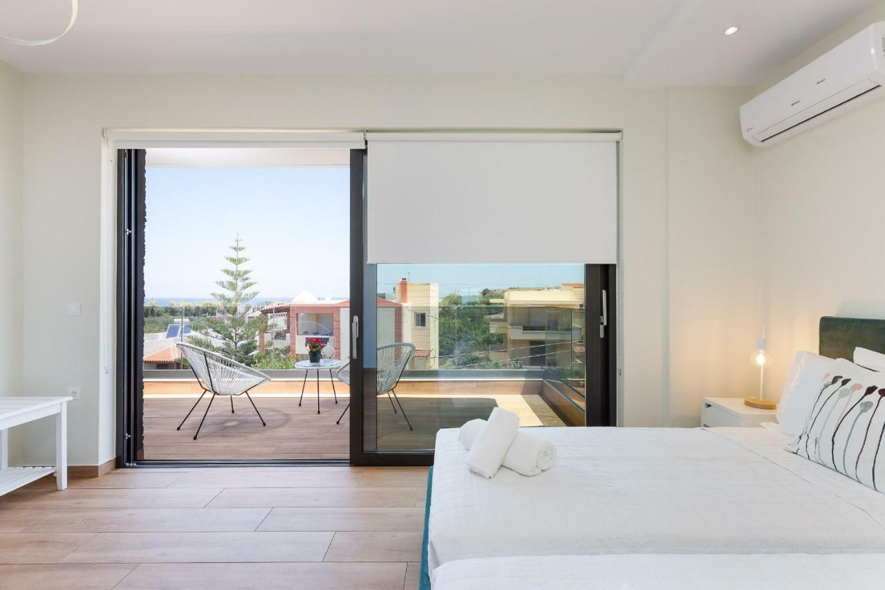 Nisos Villa, Pool & Heated Spawhirlpool, Walking To Beach, By Thinkvilla Sfáka Exteriör bild