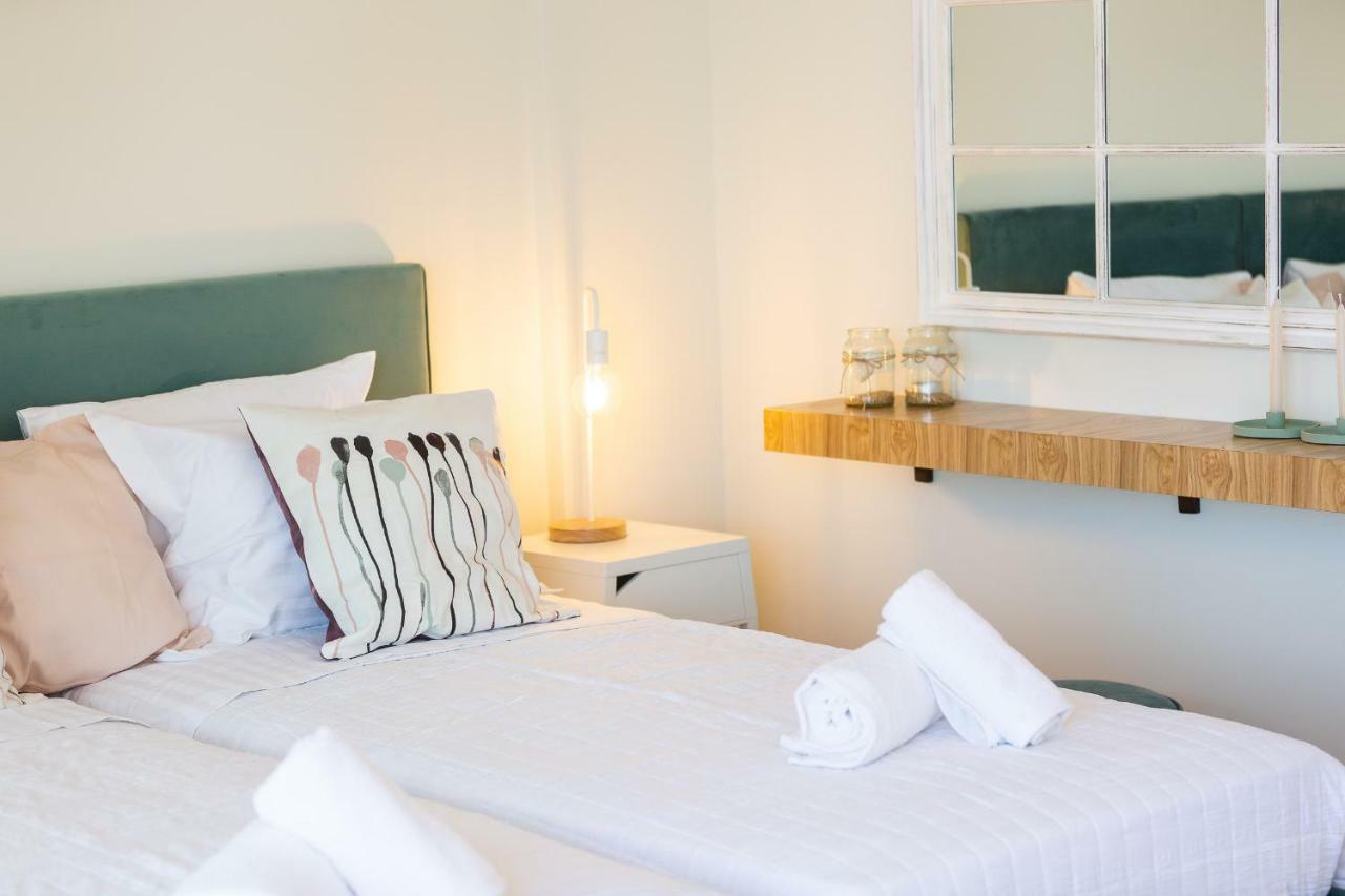 Nisos Villa, Pool & Heated Spawhirlpool, Walking To Beach, By Thinkvilla Sfáka Exteriör bild